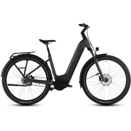 Cube Touring Hybrid Comfort SLX 800 - Elektromos trekking kerékpár - charcoal´n´chrome színben - Easy Entry 58 cm - 2026