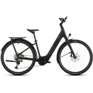 Cube Kathmandu Hybrid C:62 SLX 400X - Elektromos trekking kerékpár - liquidblack´n´bluedust színben - Easy Entry 46 cm - 2026