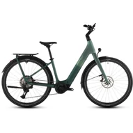 Cube Kathmandu Hybrid C:62 SLT 400X - Elektromos trekking kerékpár - seafoam´n´chrome színben - Easy Entry 50 cm - 2026