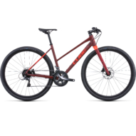 Cube SL Road Trapéz 2022 darkred'n'red fitness kerékpár