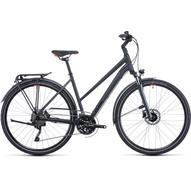 CUBE TOURING EXC TRAPÉZ IRIDIUM N ORANGE 2022 NŐI TREKKING KERÉKPÁR