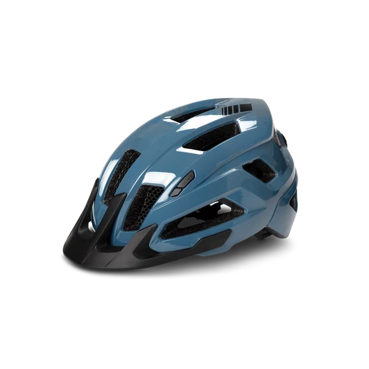 CUBE ATX STEEP GLOSSY BLUE KERÉKPÁROS BUKÓSISAK
