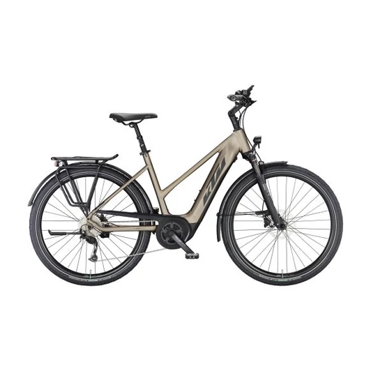 KTM MACINA TOUR P510 OAK MATT(BLACK+ORANGE) TRAPÉZ 2023 NŐI ELEKTROMOS TREKKING KERÉKPÁR