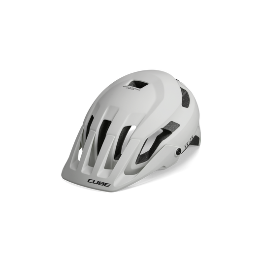 CUBE HELMET FRISK GREY N RED N BLUE KERÉKPÁROS BUKÓSISAK