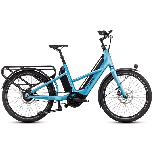 CUBE LONGTAIL HYBRID 1350 BLUE´N´REFLEX 2024 ELEKTROMOS TEHERSZÁLLÍTÓ KERÉKPÁR