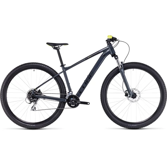 CUBE AIM PRO GREY N FLASHYELLOW 29" 2023 FÉRFI MTB KERÉKPÁR