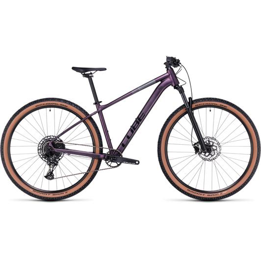 CUBE ACCESS WS SLX SHIFTPURPLE N BLACK 27,5&quot; 2023 NŐI MTB KERÉKPÁR 