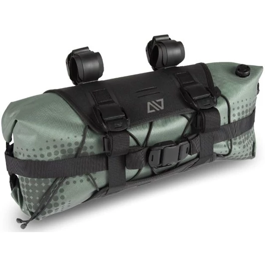 CUBE ACID HANDLEBAR BAG PACK PRO 9 Kerékpáros Bikepacking Kormánytáska - BLACK'N'GREEN