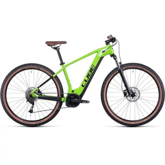 CUBE REACTION HYBRID PERFORMANCE 625 27.5 SHINYAPPLE´N´BLACK Férfi Elektromos MTB Kerékpár 2022