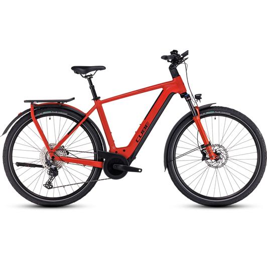Cube Kathmandu Hybrid EXC 750 red´n´black Férfi Elektromos Trekking Kerékpár 2023