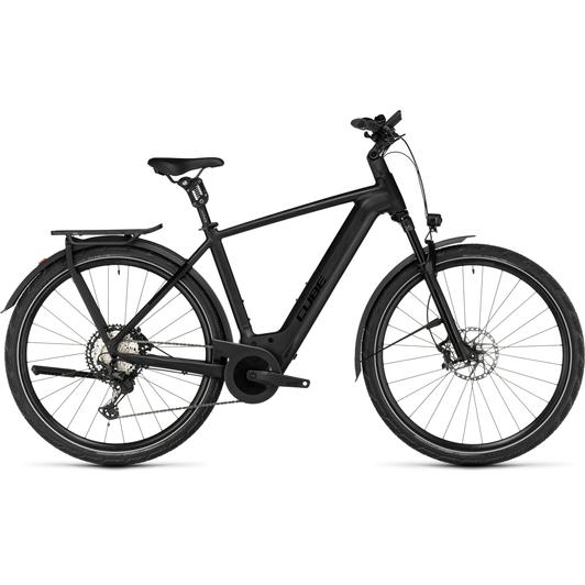 Cube Kathmandu Hybrid SLT 750 black´n´metal Férfi Elektromos Trekking Kerékpár 2023
