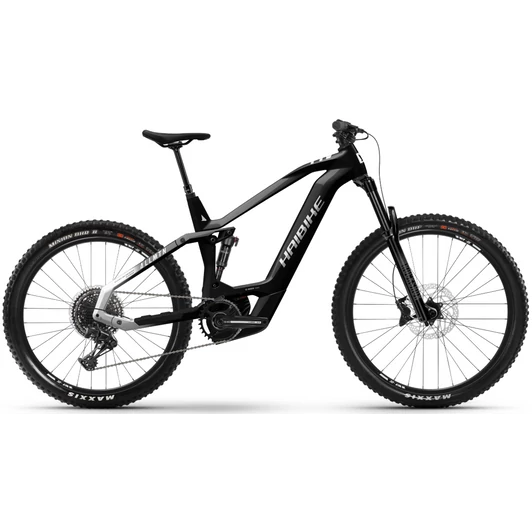 HAIBIKE ALLMTN CF 8 BLACK/WHITE ELEKTROMOS ÖSSZTELESZKÓPOS ENDURO MTB KERÉKPÁR