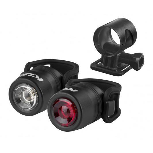 KLS IO USB SET RED KERÉKPÁR LÁMPA SZETT - TÖBB SZÍNBEN