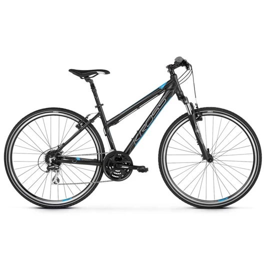 KROSS EVADO 3.0 D BLACK / BLUE 2021 NŐI CROSS KERÉKPÁR