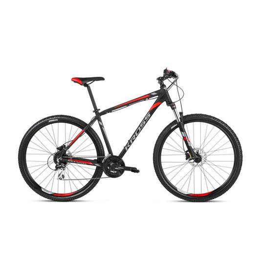 KROSS HEXAGON 6.0 BLACK / GRAPHITE / RED 29" 2021 FÉRFI MTB KERÉKPÁR