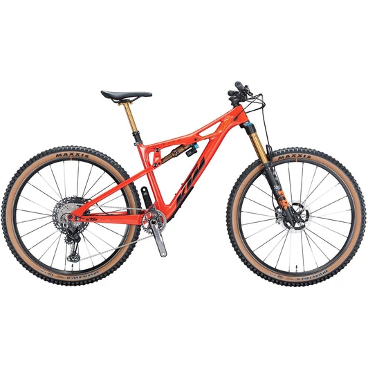 KTM PROWLER EXONIC FIRE ORANGE (BLACK+ORANGE) FÉRFI ÖSSZTELESZKÓPOS MTB KERÉKPÁR 2021