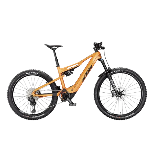 KTM MACINA KAPOHO PRO L Di2  M/43 Összteleszkópos elektromos  MTB kerékpár FRESH ORANGE MATT színben