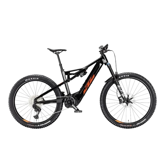 KTM MACINA KAPOHO MASTER  L/48 Összteleszkópos elektromos  MTB kerékpár FLAMING BLACK színben