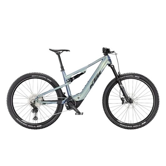 KTM MACINA LYCAN 892  XL/53 Összteleszkópos elektromos  MTB kerékpár VELVET PETROL MATT színben