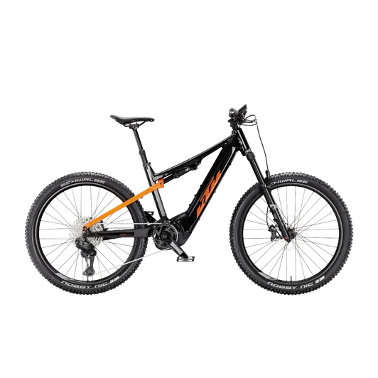 KTM MACINA LYCAN 771 Di2  S/38 Összteleszkópos elektromos  MTB kerékpár FLAMING BLACK színben