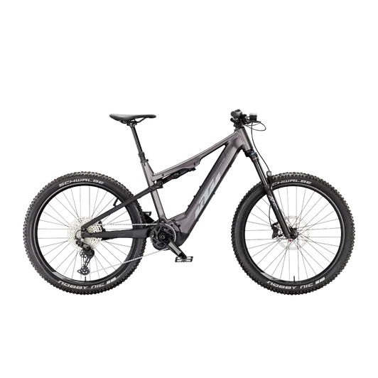 KTM MACINA LYCAN 773 L  S/38 Összteleszkópos elektromos  MTB kerékpár ELDERBERRY+BLACK MATT színben