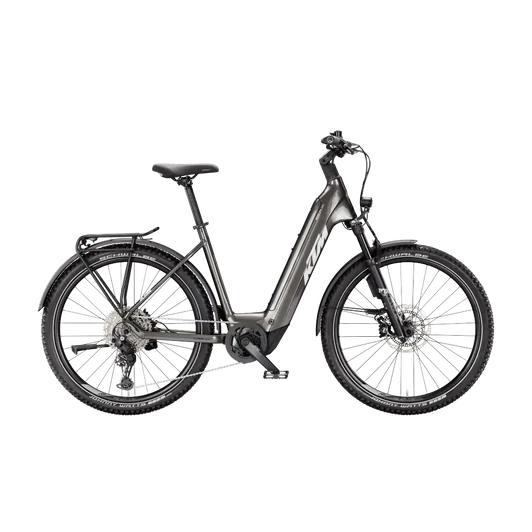 KTM MACINA AERA 872 LFC ABS  US 51 Unisex elektromos MTB kerékpár MACHINE GREY színben