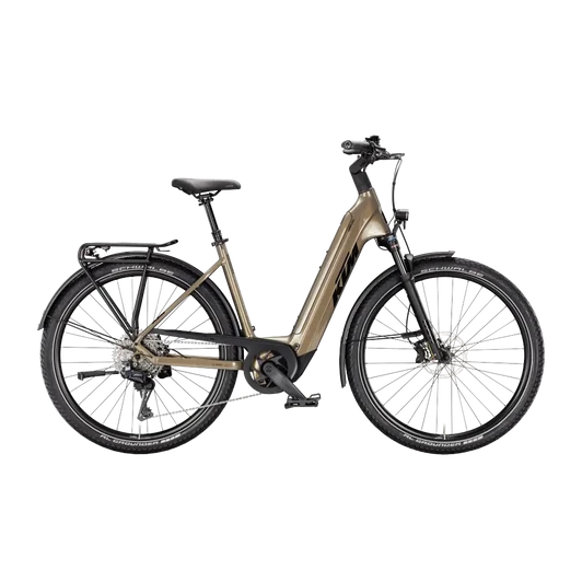 KTM MACINA GRAN 810 Di2  US 56 Unisex elektromos trekking- túra kerékpár OLIVE PEARL színben