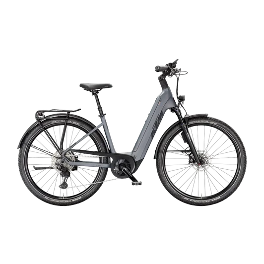 KTM MACINA GRAN 810 ABS 29  US 51 Unisex elektromos trekking- túra kerékpár FLAMING GREY MATT színben