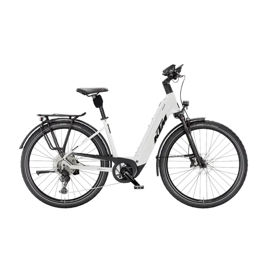 KTM MACINA STYLE 820  US 51 Unisex elektromos trekking- túra kerékpár WHITE színben 2026