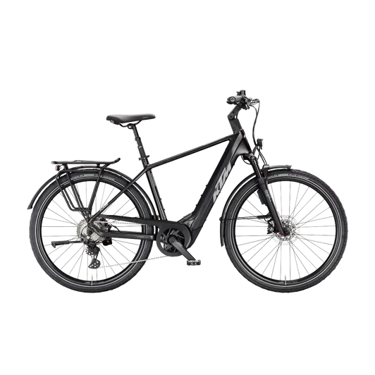 KTM MACINA STYLE 830 ABS  H 46 Férfi elektromos trekking- túra kerékpár DIAMOND BLACK MATT színben