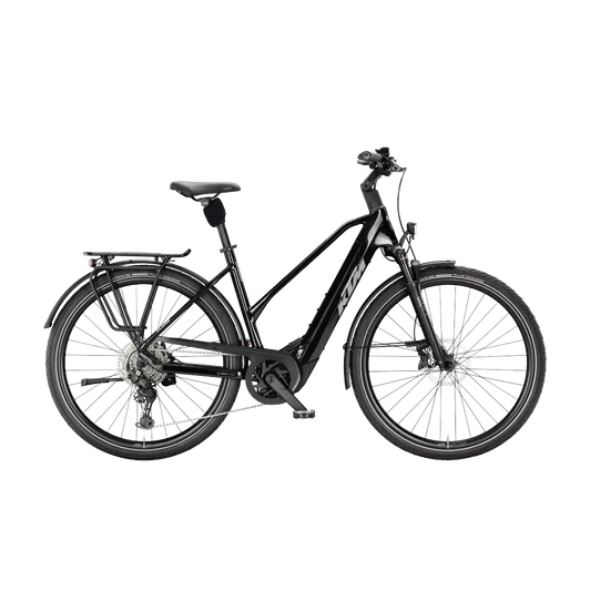 KTM MACINA STYLE 830  D 56 Női elektromos trekking- túra kerékpár DIAMOND BLACK színben