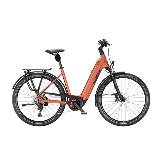 KTM MACINA STYLE 830  US 46 Unisex elektromos trekking- túra kerékpár BURNT ORANGE MATT színben