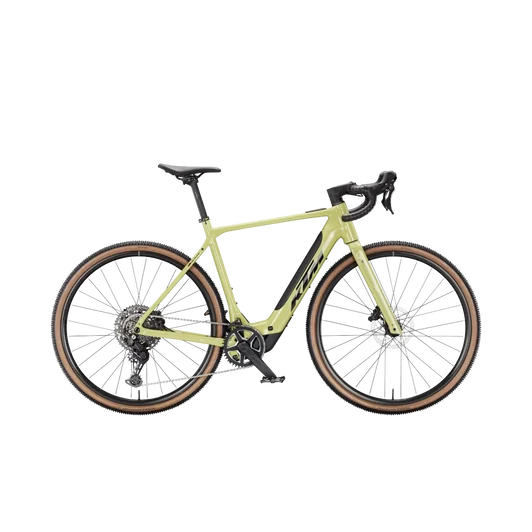 KTM MACINA GRAVELATOR SX 20  XS/49 elektromos  gravel kerékpár KEEN GREEN színben