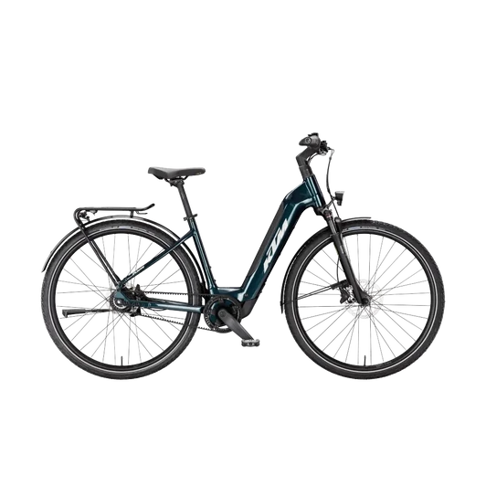 KTM MACINA SUPERBELT SX  US 51 Unisex elektromos trekking- túra kerékpár DARK SEA színben