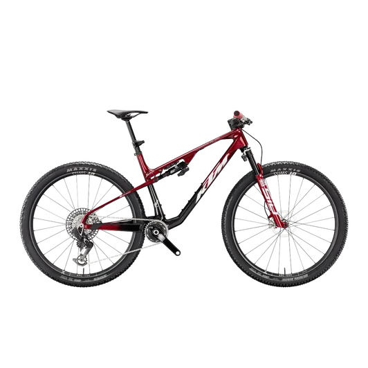 KTM SCARP EXONIC  L/48 Összteleszkópos MTB kerékpár CARBON CRYSTAL RED színben