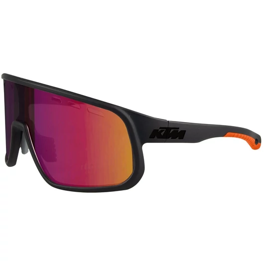 KTM FACTORY ENDURO II BLACK MATT / BLACK SUNGLASSES POLARIZED C3 REVO RED KERÉKPÁROS NAPSZEMÜVEG