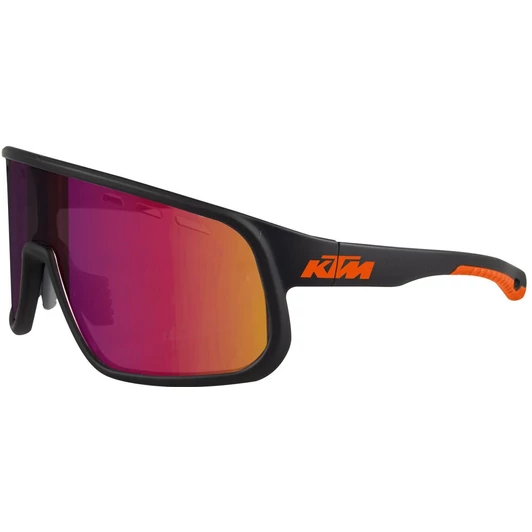 KTM FACTORY ENDURO II BLACK MATT / ORANGE SUNGLASSES POLARIZED C3 REVO RED KERÉKPÁROS NAPSZEMÜVEG