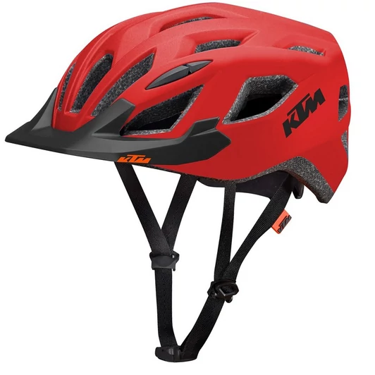 KTM  FACTORY LINE II HELMET RED/BLACK Kerékpáros Sisak