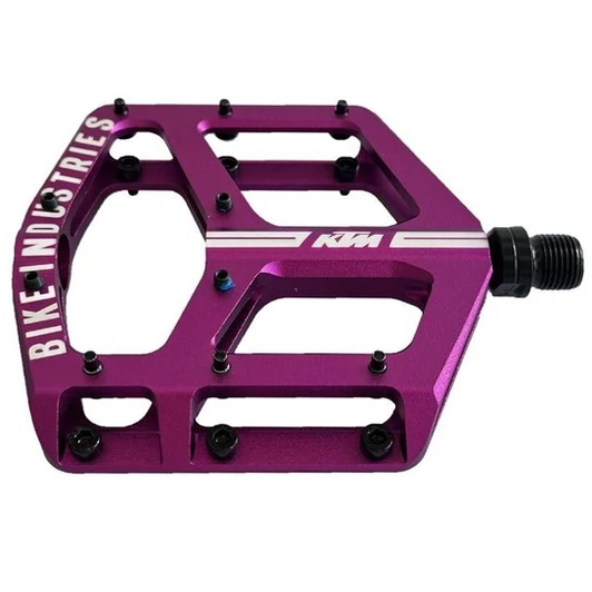 KTM PEDALS TRAIL FLAT CNC LSB WITH PINS MAGENTA KERÉKPÁR PEDÁL