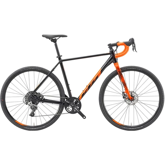 KTM X-STRADA 30 FLAMING BLACK (ORANGE) 2023 FÉRFI GRAVEL KERÉKPÁR