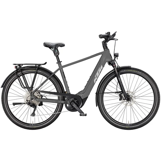 KTM MACINA STYLE 820 XL MACHINE GREY MATT (SILVER+BLK) 2025 FÉRFI ELEKTROMOS TREKKING KERÉKPÁR