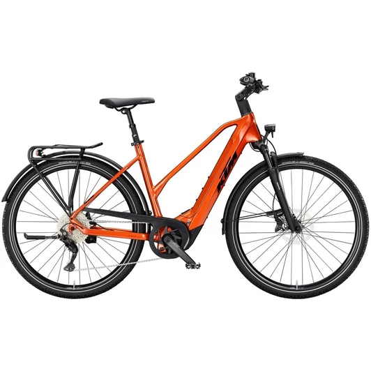 KTM MACINA TOUR CX 830  D 46 Női elektromos trekking- túra kerékpár BURNT ORANGE ( BLACK ) színben - 2025