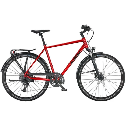 KTM LIFE FORCE H CHROME RED (BLACK) 2022 FÉRFI TREKKING KERÉKPÁR