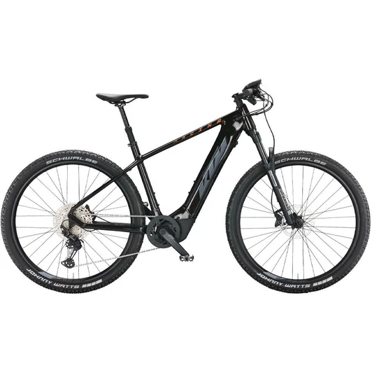 KTM MACINA TEAM 692 FLAMING BLACK (GREY+ORANGE) FÉRFI ELEKTROMOS MTB KERÉKPÁR 2022