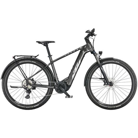 KTM MACINA TEAM 792 LFC machine grey (silver+blue) Férfi Elektromos MTB Kerékpár 2022