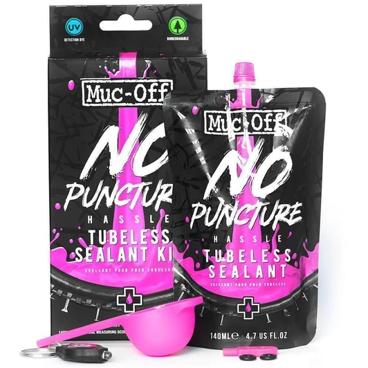 MUC-OFF NO PUNCTURE KIT - DEFEKTGÁTLÓ FOLYADÉK SZETT 140ml