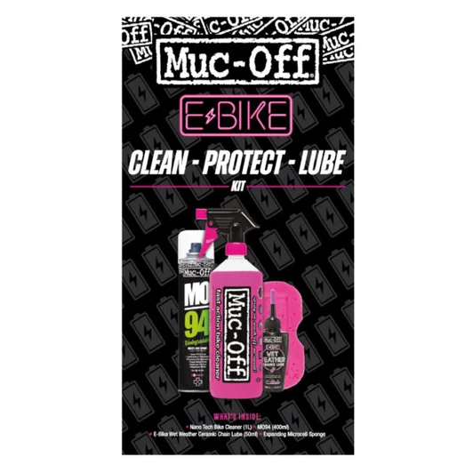 MUC-OFF eBIKE CLEAN PROTECT LUBE KIT