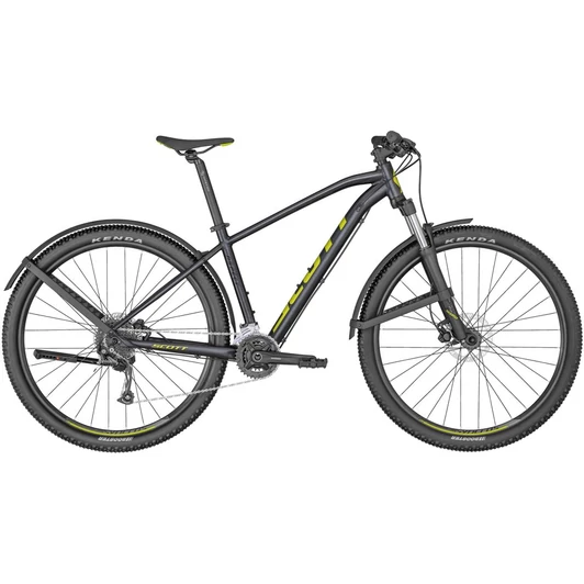 SCOTT ASPECT 950 EQ DARK GREY/QUICKSILVER YELLOW 2022 FÉRFI MTB KERÉKPÁR