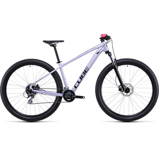 CUBE ACCESS WS EAZ 27,5" VIOLETWHITE N PINK 2022 NŐI MTB KERÉKPÁR