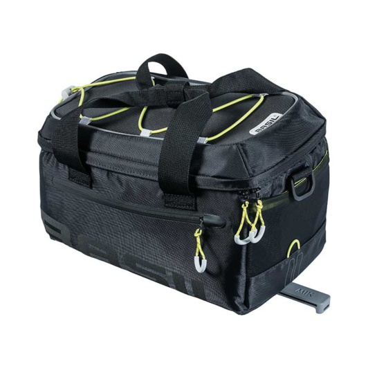 Basil Miles Trunkbag MIK 7L black-yellow csomagtartó táska